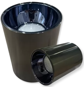 Topaz Cylinder(Electroplated)